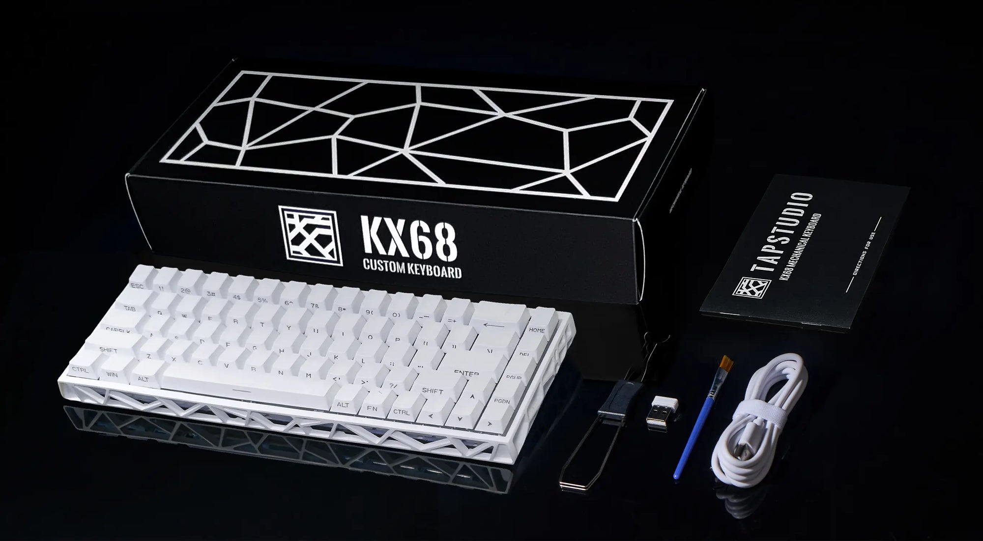 What's included with KX68 White